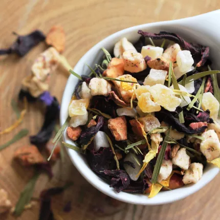 Tisane de fruit, Groseille-Melon Tisane de fruit, Groseille-Melon