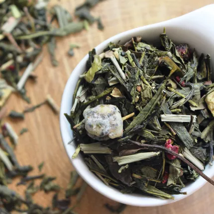 Thés blanc et verts, Fruits exotiques