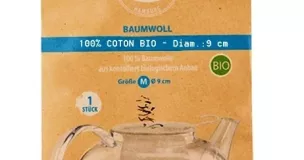 Filtre coton écru BIO - Diam 9 cm