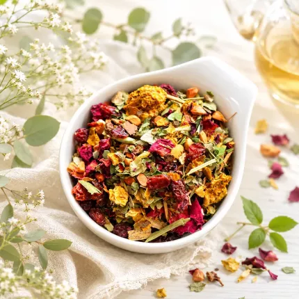 Tisane de plantes, Rose-Cannelle, Fruité