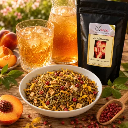 Rooibos vert, Pêche de vigne