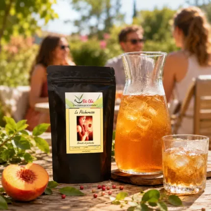 Rooibos vert, Pêche de vigne